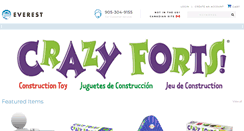 Desktop Screenshot of everesttoys.com